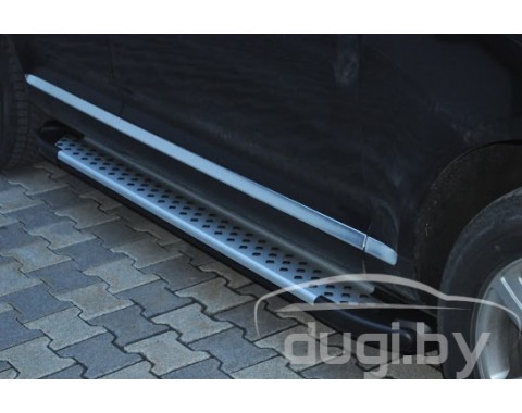 Защита порогов подножки Artemis для Volkswagen Touareg